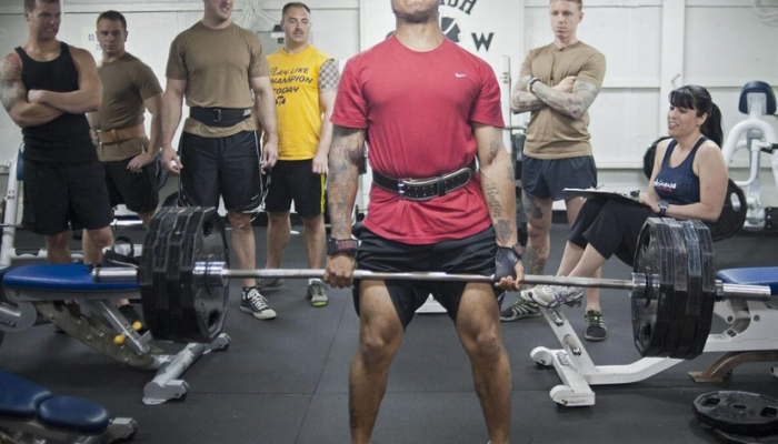 khema rushisvili weightlifting bar